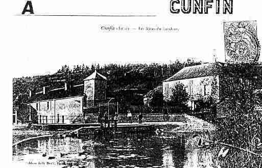 Ville de CUNFIN Carte postale ancienne
