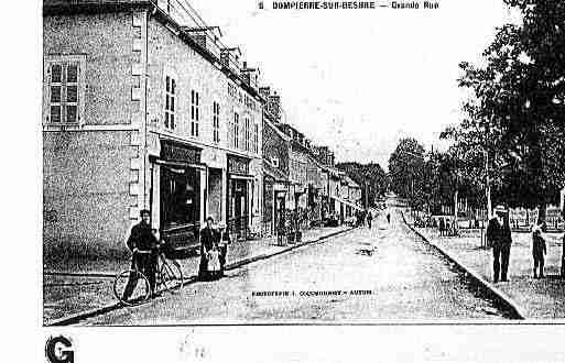 Ville de DOMPIERRESURBESBRE Carte postale ancienne