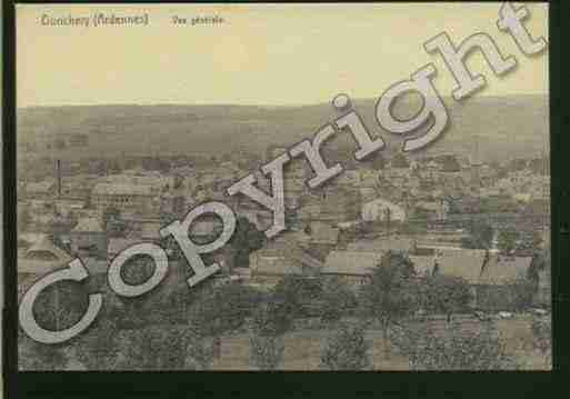 Ville de DONCHERY Carte postale ancienne