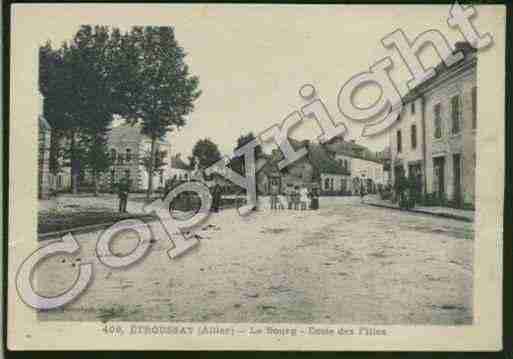 Ville de ETROUSSAT Carte postale ancienne