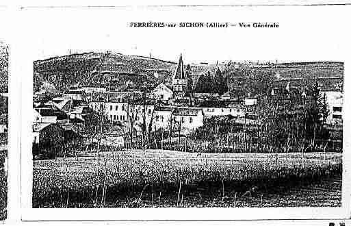 Ville de FERRIERESSURSICHON Carte postale ancienne