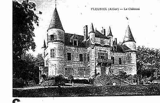 Ville de FLEURIEL Carte postale ancienne