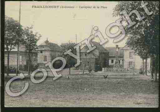 Ville de FRAILLICOURT Carte postale ancienne