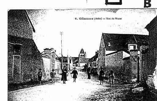 Ville de GELANNES Carte postale ancienne