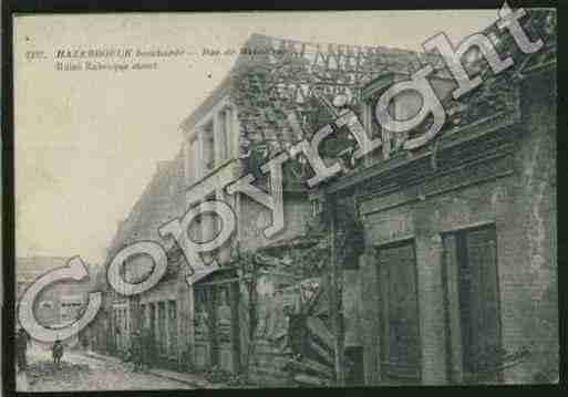 Ville de HAZEBROUCK Carte postale ancienne