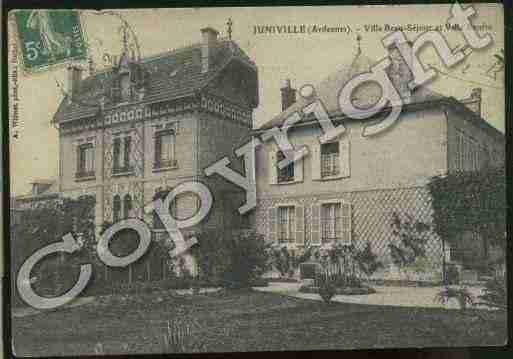 Ville de JUNIVILLE Carte postale ancienne