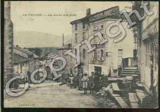 Ville de LAPRUGNE Carte postale ancienne