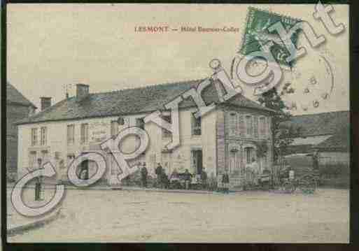 Ville de LESMONT Carte postale ancienne