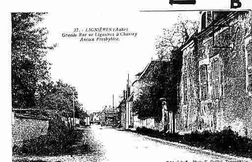 Ville de LIGNIERES Carte postale ancienne