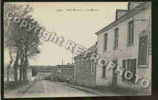 Ville de LIRE Carte postale ancienne