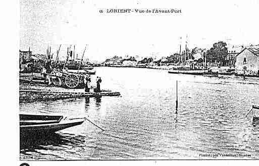 Ville de LORIENT Carte postale ancienne