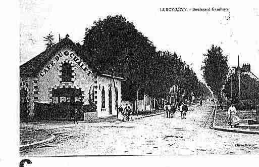 Ville de LURCYLEVIS Carte postale ancienne