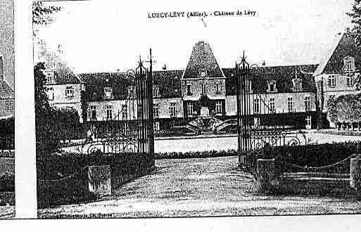 Ville de LURCYLEVIS Carte postale ancienne