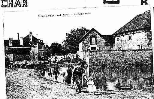 Ville de MAGNYFOUCHARD Carte postale ancienne