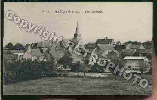 Ville de MARCE Carte postale ancienne