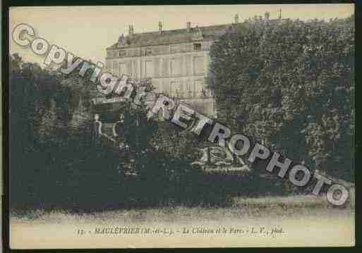 Ville de MAULEVRIER Carte postale ancienne