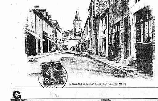 Ville de MAYETDEMONTAGNE(LE) Carte postale ancienne