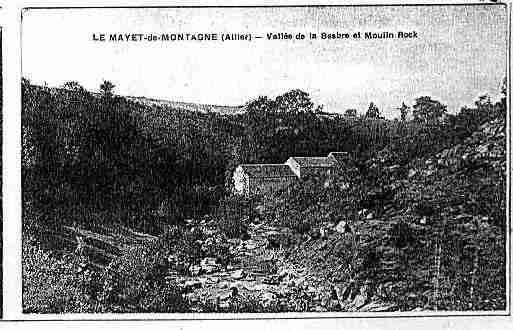 Ville de MAYETDEMONTAGNE(LE) Carte postale ancienne