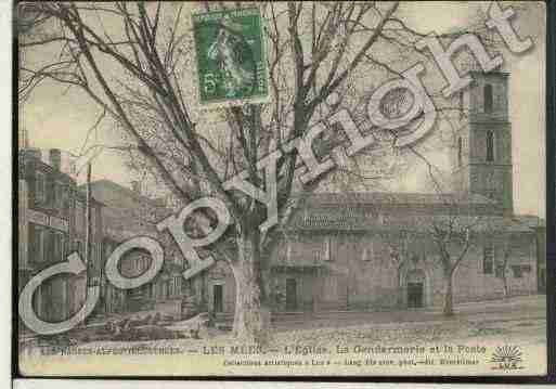 Ville de MEES(LES) Carte postale ancienne