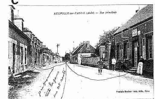 Ville de NEUVILLESURVANNE Carte postale ancienne