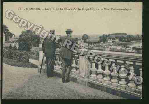 Ville de NEVERS Carte postale ancienne