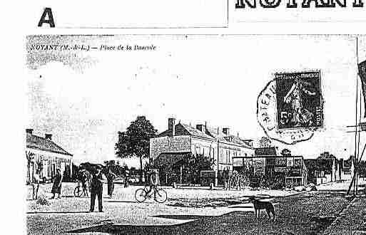 Ville de NOYANTLAPLAINE Carte postale ancienne