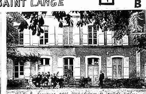 Ville de PLAINESSAINTLANGE Carte postale ancienne