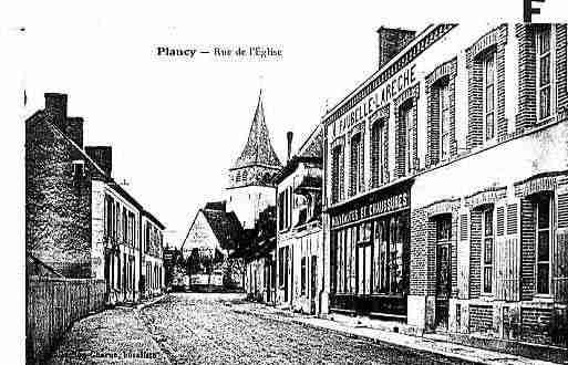 Ville de PLANCYL\'ABBAYE Carte postale ancienne