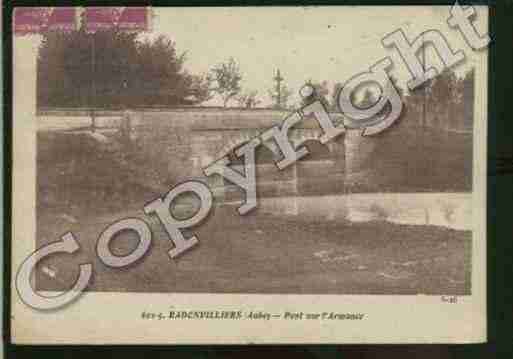 Ville de RADONVILLIERS Carte postale ancienne