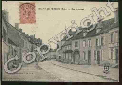 Ville de RIGNYLEFERRON Carte postale ancienne