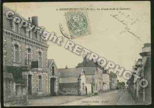 Ville de ROCHEFORTSURLOIRE Carte postale ancienne