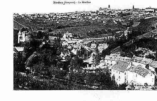 Ville de RODEZ Carte postale ancienne