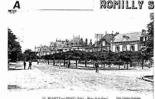 Ville de ROMILLYSURSEINE Carte postale ancienne