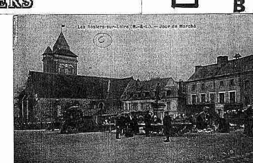 Ville de ROSIERS(LES) Carte postale ancienne