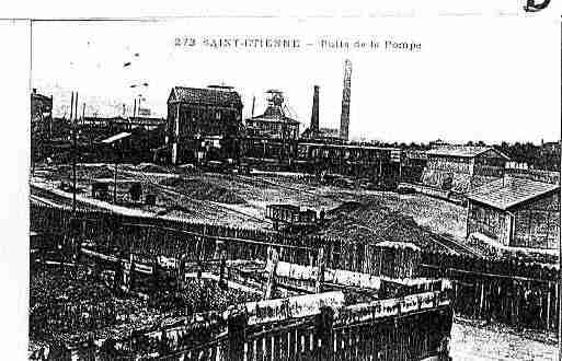 Ville de SAINTETIENNE Carte postale ancienne