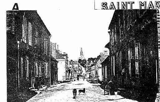 Ville de SAINTMARDSENOTHE Carte postale ancienne