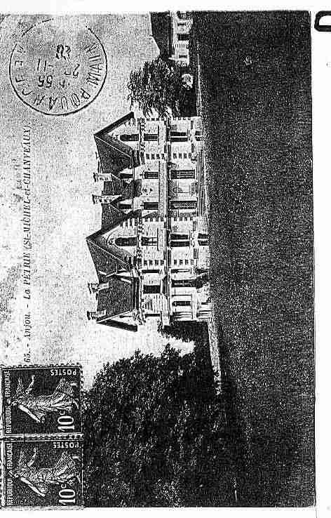 Ville de SAINTMICHELETCHANVEAUX Carte postale ancienne