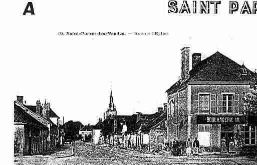 Ville de SAINTPARRESLESVAUDES Carte postale ancienne