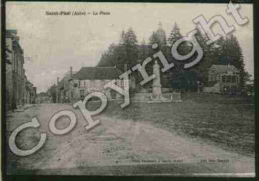 Ville de SAINTPHAL Carte postale ancienne