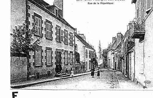 Ville de SAINTPOURCAINSURSIOULE Carte postale ancienne