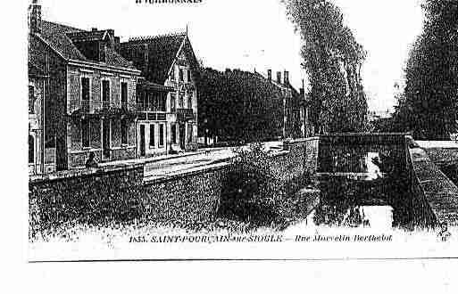 Ville de SAINTPOURCAINSURSIOULE Carte postale ancienne