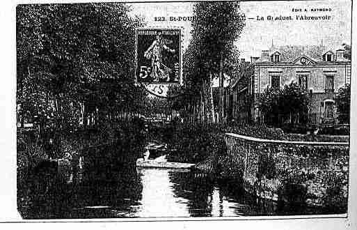 Ville de SAINTPOURCAINSURSIOULE Carte postale ancienne