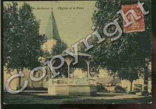 Ville de SAINTYORRE Carte postale ancienne