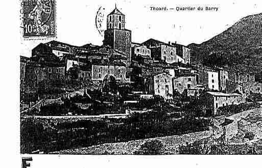 Ville de THOARD Carte postale ancienne