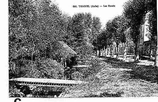 Ville de TRAINEL Carte postale ancienne