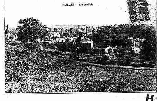 Ville de TREZELLES Carte postale ancienne