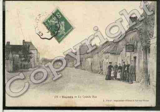 Ville de VAUDES Carte postale ancienne