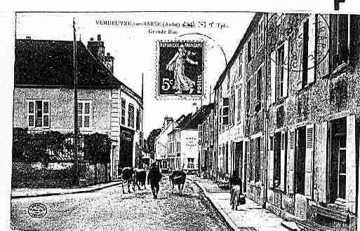 Ville de VENDEUVRESURBARSE Carte postale ancienne