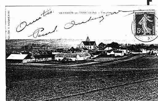 Ville de VILLEMAURSURVANNE Carte postale ancienne