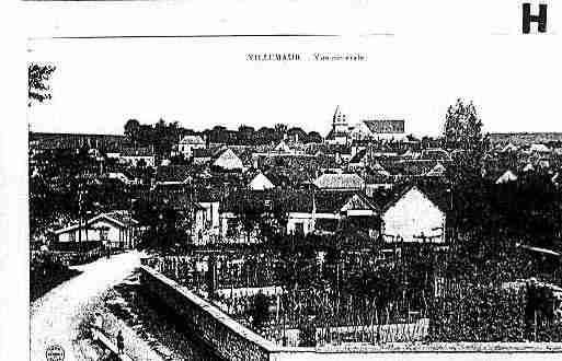 Ville de VILLEMAURSURVANNE Carte postale ancienne